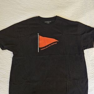 Assholes Live Forever RED FLAG Black Tee XL